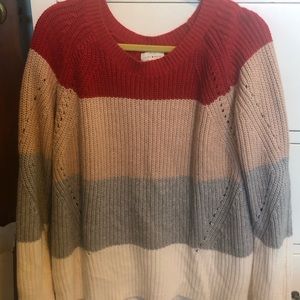 Lucky Brand pullover sweater, size XL